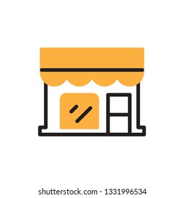 store icon vector modern design