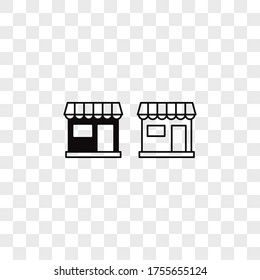 Store icon vector. Shop sign