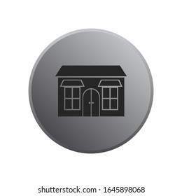 Store Icon vector sign isolated for graphic and web design. Shop building symbol template color editable on white background.