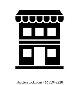 Store icon vector sign and symbol on trendy design