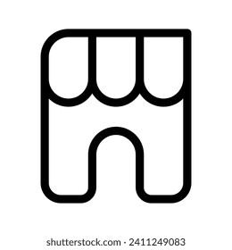 Store Icon Vector Symbol Design Illustration