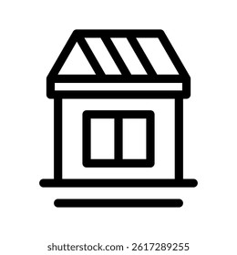 Store Icon Vector Symbol Design Illustration