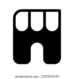 Ilustração de design de símbolo de vetor de ícone de armazenamento