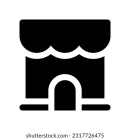 icono de tienda para tu diseño de sitio web, logotipo, aplicación, interfaz de usuario.