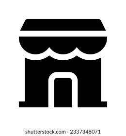 icono de tienda para tu sitio web, móvil, presentación y diseño de logotipo.