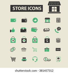 store icons