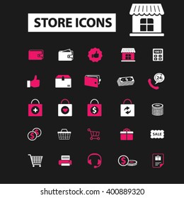 store icons
