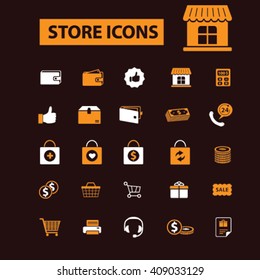 store icons
