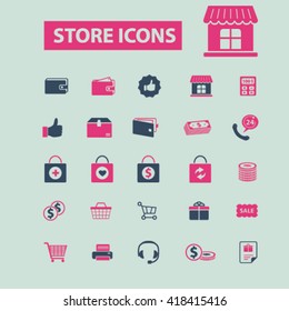 store icons
