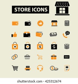 store icons
