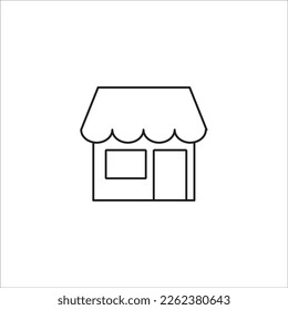 store line vector new icon