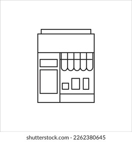 store line vector new icon
