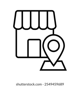 Speicherortsymbolsatz, Speicherbauzeichen. für mobiles Konzept und Webdesign. Vektorgrafik auf weißem Hintergrund