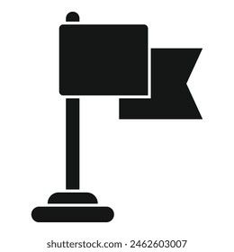 Icono de marca de localizador de tienda, Vector simple. Mapa del centro de la calle. App de comercio