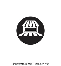 store logo icon template vector