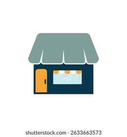 store logo illustration design vector icon