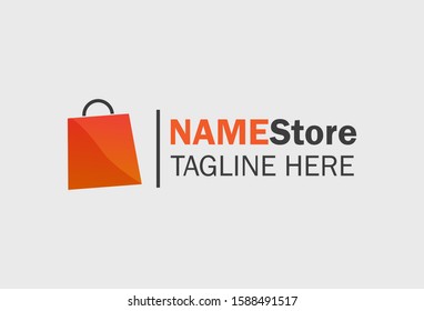 Store logo template icon vector illustration