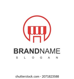 Store Logo Template, Market Symbol