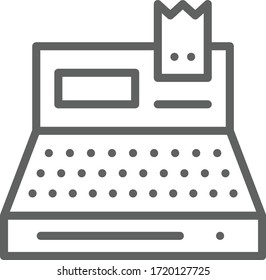 store money case icon vector illustration flat