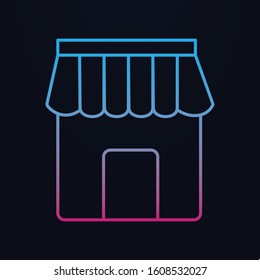Store nolan icon. Simple thin line, outline vector of shopping icons for ui and ux, website or mobile application