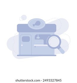 Store Not Found UI Illustration