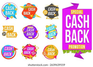 Store offer cash back guarantee sale symbol percent reward bank business finance market promotion buy save banner isolated icon commerce illustration gift purchase return

