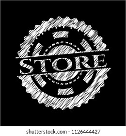 Store on blackboard