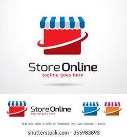 Store Online Logo Template Design Vector 