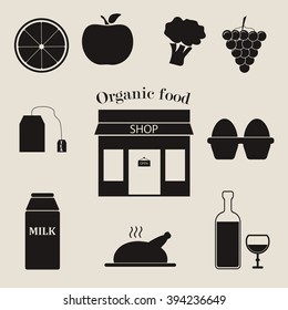 store with organic products