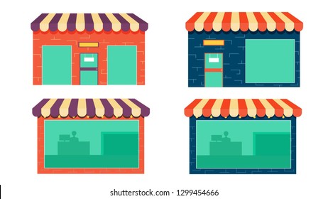 Store pack isolated vector illustration