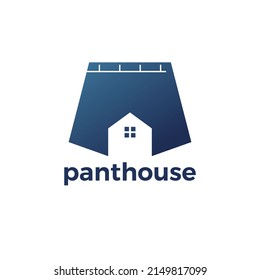 Store and pants or jeans logo combination. Jeans logo and market business branding template