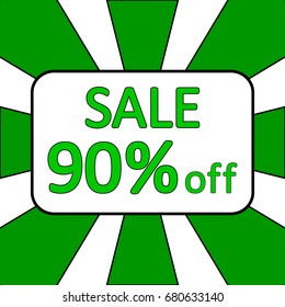 Store sale background banner design. Vector illustration.