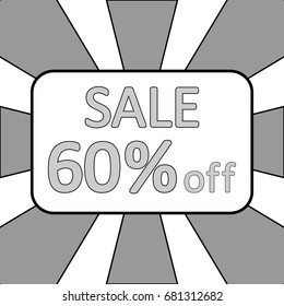 Store sale background banner design. Vector illustration.