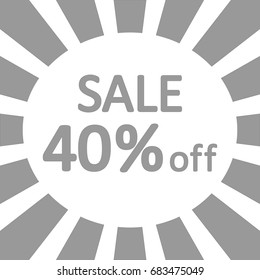 Store sale background banner design. Vector illustration.