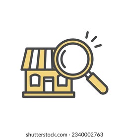 Store search icon Property and store search