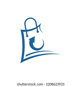 Ilustración vectorial del logotipo de la bolsa de comercio