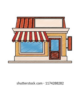 Chinese Building Cartoon Sticker Icon Stock Illustration 273736820