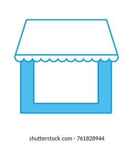 Store shop building symbol