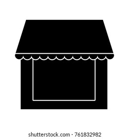 Store shop building symbol