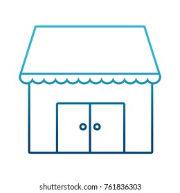 Store shop building symbol
