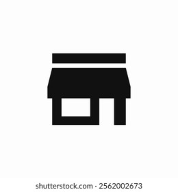 store shop business icon sign vector