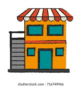 store or shop icon image