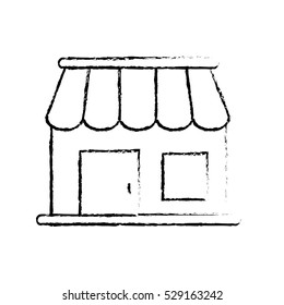 store shop icon image vector illustration design