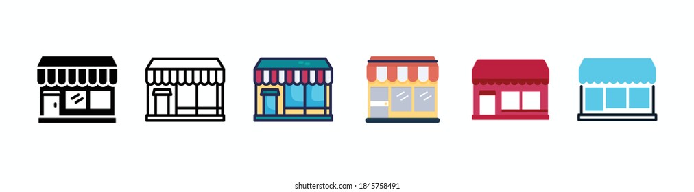 store shop icon vector illustration