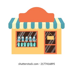 Store shop icon. Vector illustration