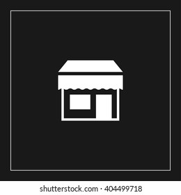 store shop icon. store shop vector illustration