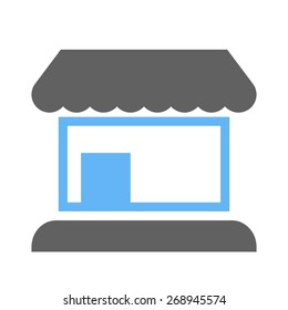 Store, shop, market icon vector image. Can also be used for eCommerce, shopping, business. Suitable for web apps, mobile apps and print media.