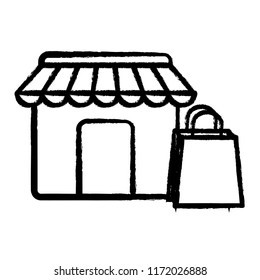 store and shopping bag