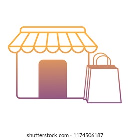 store and shopping bag