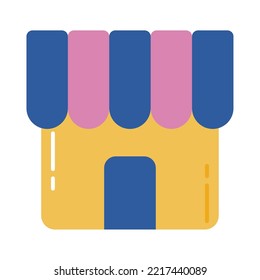 store shopping isolated icon style